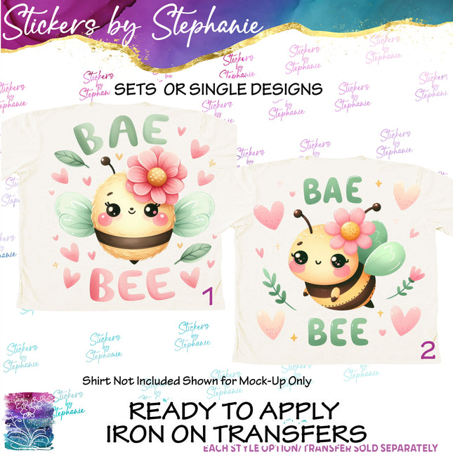 (s04-274) Bae Bee Bumblebee Iron-On Transfer