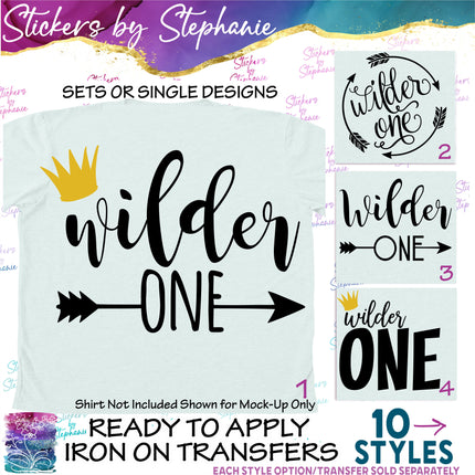 (s03-498) Wilder One Iron-On Transfer