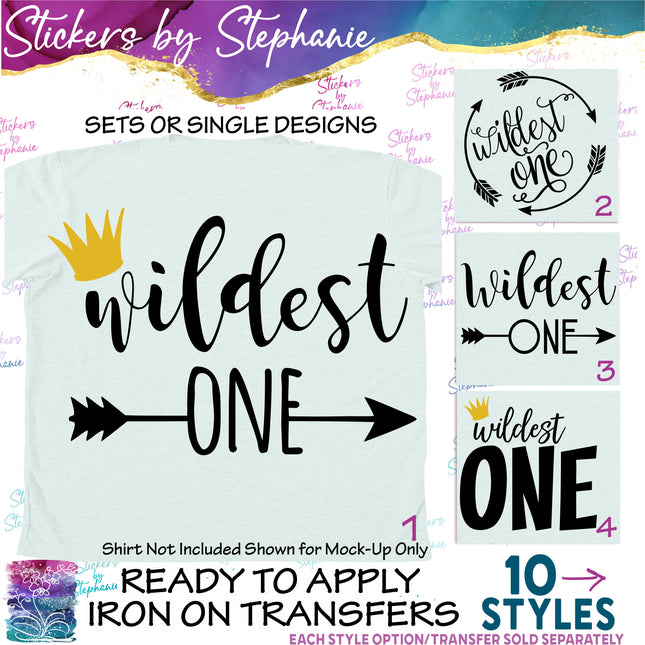 (s03-499) Wildest One Iron-On Transfer