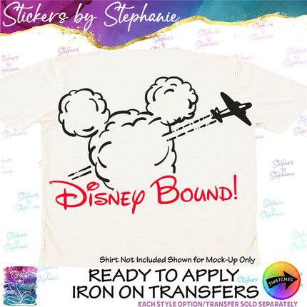 (s03C-010) Disney Bound Iron-On Transfer