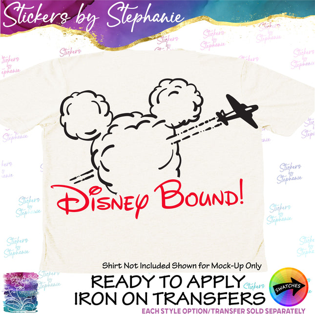 (s03C-010) Disney Bound Iron-On Transfer