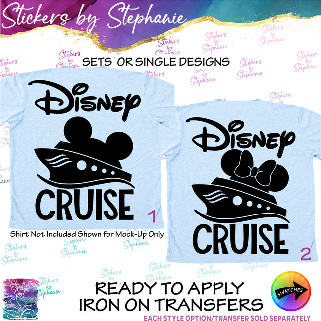 (s03C-003) Disney Cruise Iron-On Transfer