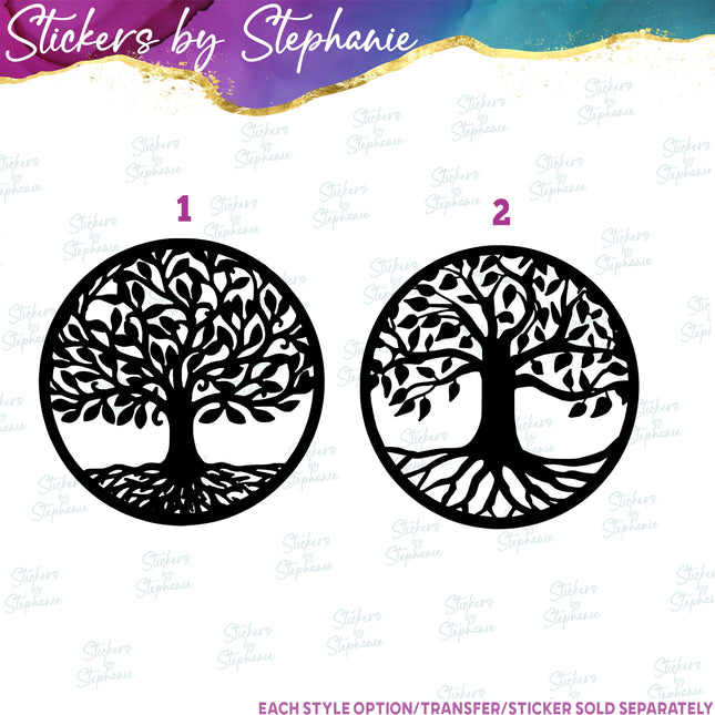 (s01-101) Tree of Life Iron-On Transfer