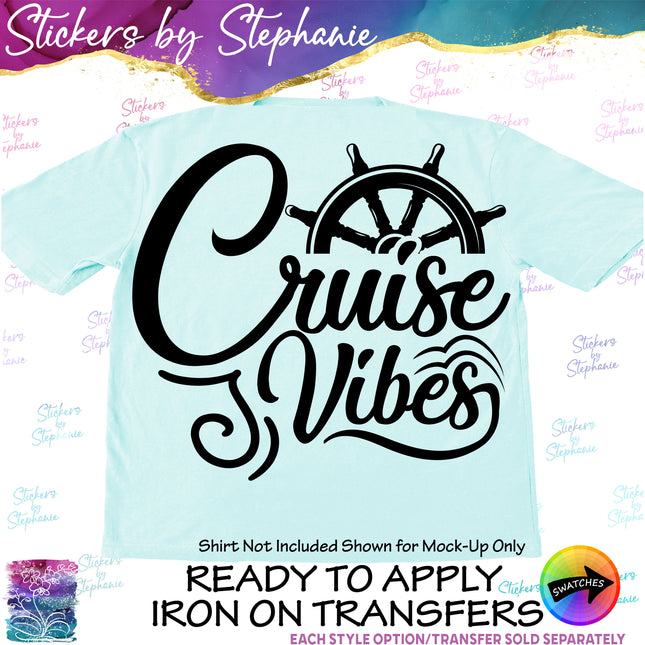 (s03-251) Cruise Vibes Iron-On Transfer