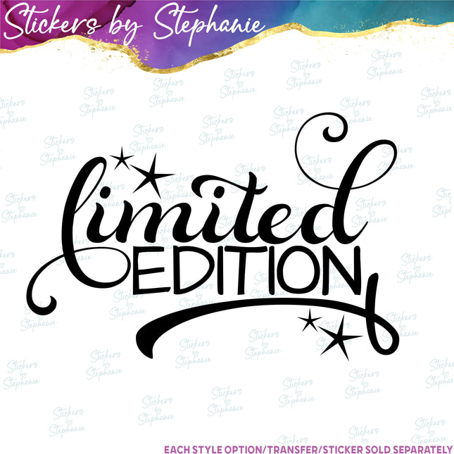 (s03-352) Limited Edition Iron-On Transfer