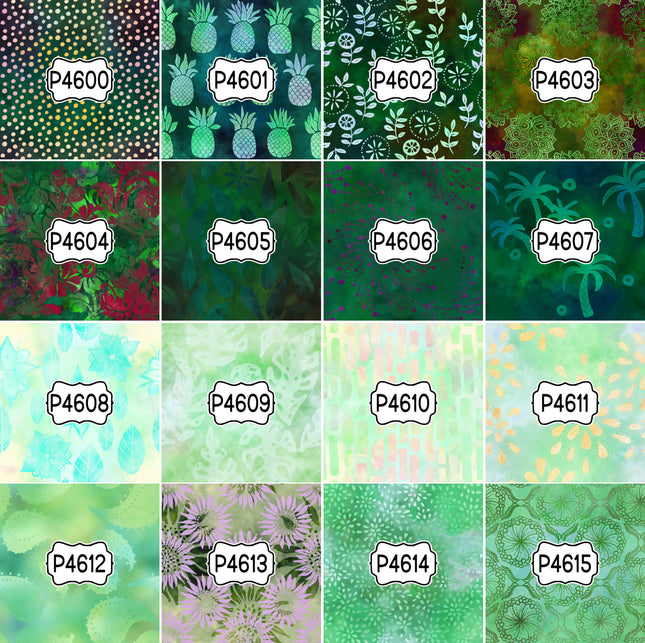Batik Print Pattern DIY Vinyl Sheet Iron-On Transfer or Sticker
