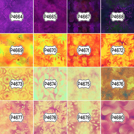 Batik Print Pattern DIY Vinyl Sheet Iron-On Transfer or Sticker