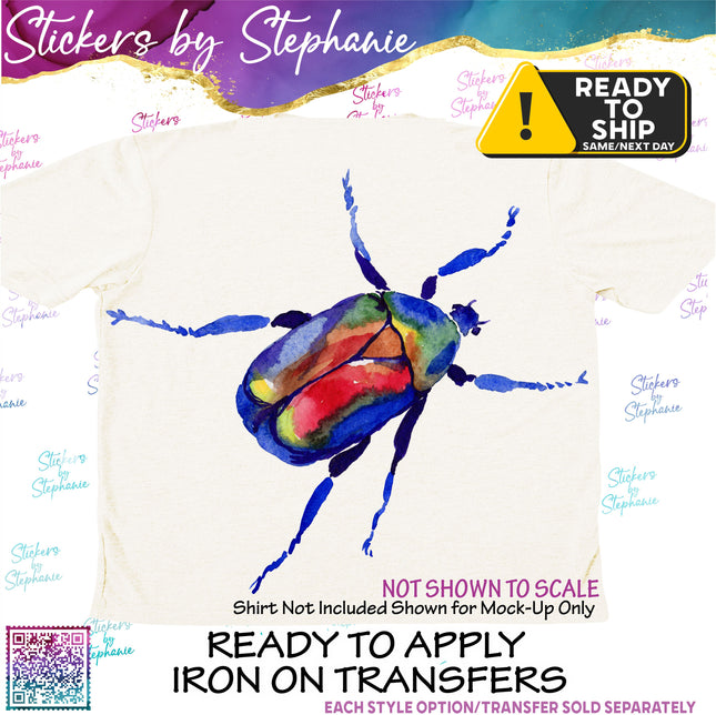 Beetle Matte Iron-On Transfer