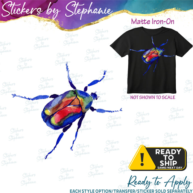 Beetle Matte Iron-On Transfer