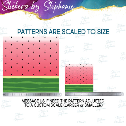 Food Print Pattern DIY Vinyl Sheet Iron-On Transfer or Sticker