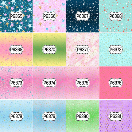 All Other Miscellaneous Print Pattern DIY Vinyl Sheet Iron-On Transfer or Sticker