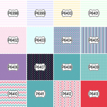 All Other Miscellaneous Print Pattern DIY Vinyl Sheet Iron-On Transfer or Sticker