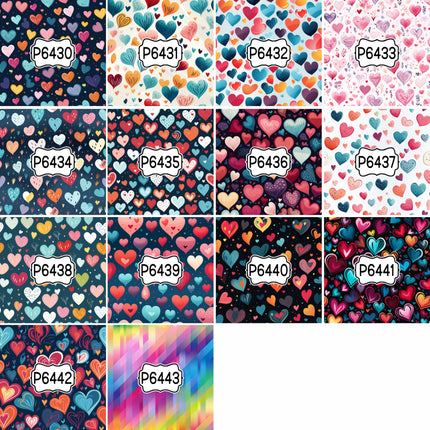 All Other Miscellaneous Print Pattern DIY Vinyl Sheet Iron-On Transfer or Sticker