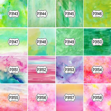 Paint/Ink Group 1 Print Pattern DIY Vinyl Sheet Iron-On Transfer or Sticker
