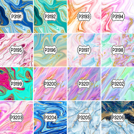 Paint/Ink Group 1 Print Pattern DIY Vinyl Sheet Iron-On Transfer or Sticker