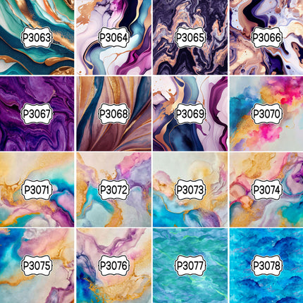 Paint/Ink Group 1 Print Pattern DIY Vinyl Sheet Iron-On Transfer or Sticker