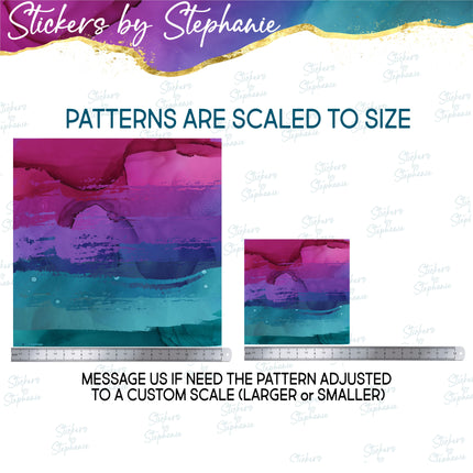 Paint/Ink Group 1 Print Pattern DIY Vinyl Sheet Iron-On Transfer or Sticker